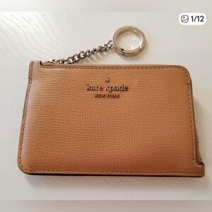 Kate Spade L Zip Cardholder-Good Condition